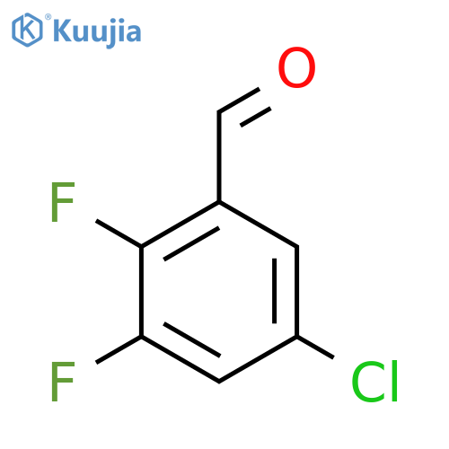5-Chloro-2,3-difluorobenzaldehyde structure