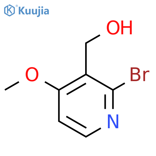 (2-Bromo-4-methoxypyridin-3-yl)methanol structure