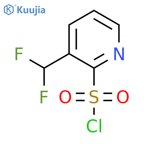 3-(Difluoromethyl)pyridine-2-sulfonyl chloride structure