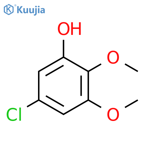 5-chloro-2,3-dimethoxyphenol structure
