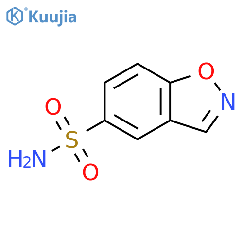 1,2-benzoxazole-5-sulfonamide structure