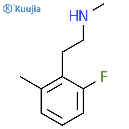 2-(2-fluoro-6-methylphenyl)ethyl(methyl)amine structure