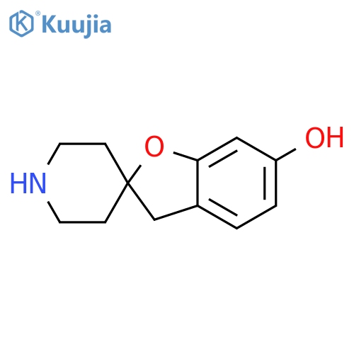 spiro[3H-benzofuran-2,4-piperidine]-6-ol structure