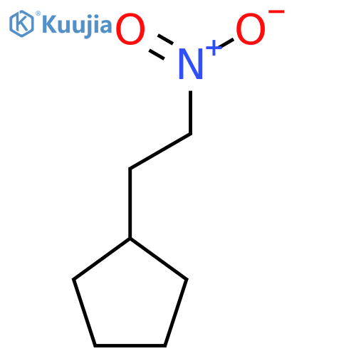 (2-Nitroethyl)cyclopentane structure