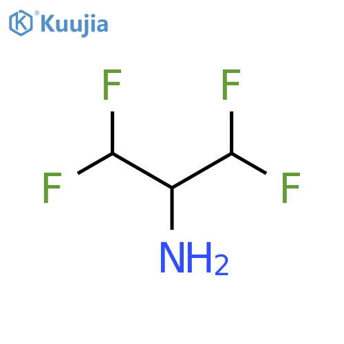 1,1,3,3-tetrafluoropropan-2-amine structure