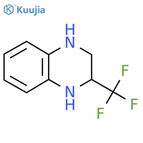 2-(Trifluoromethyl)-1,2,3,4-tetrahydroquinoxaline structure