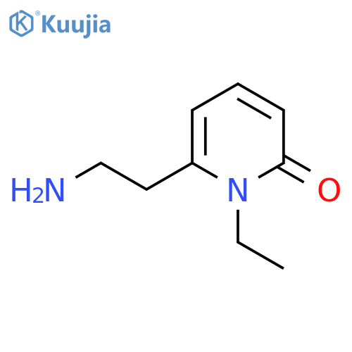 6-(2-aminoethyl)-1-ethylpyridin-2(1H)-one structure