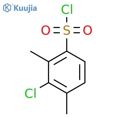 3-Chloro-2,4-dimethyl-benzenesulfonyl Chloride structure