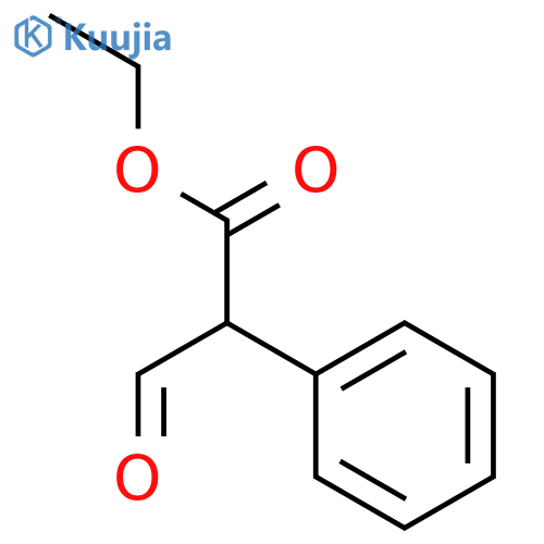Ethyl 3-oxo-2-Phenylpropanoate (>90%) structure