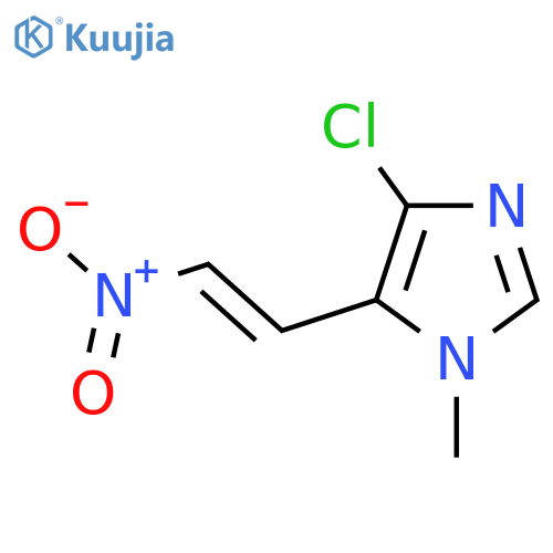 4-chloro-1-methyl-5-(2-nitroethenyl)-1H-imidazole structure
