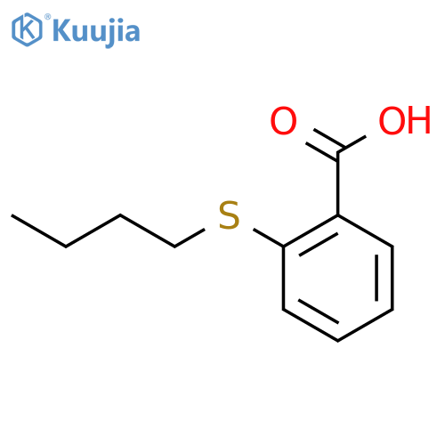 2-(Butylthio)benzoic acid structure