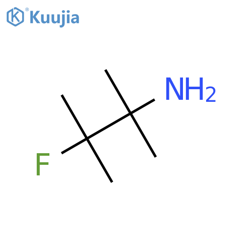 3-fluoro-2,3-dimethylbutan-2-amine structure