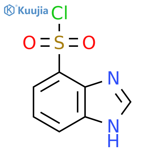 1H-Benzimidazole-4-sulfonyl chloride structure