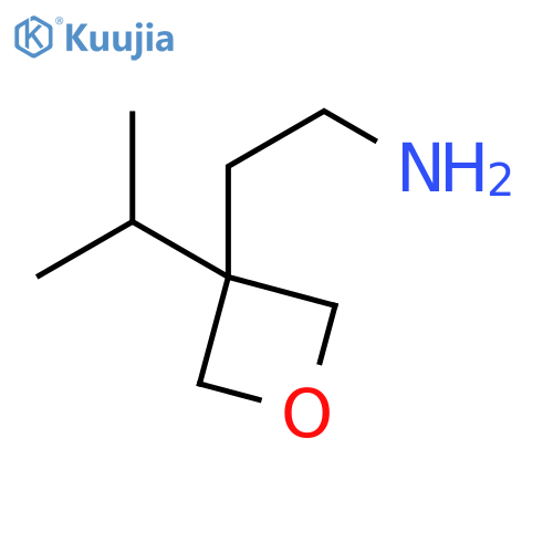 3-Oxetaneethanamine, 3-(1-methylethyl)- structure