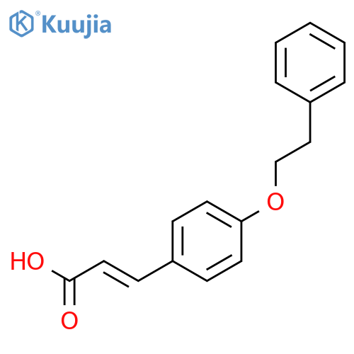 3-4-(2-PHENYLETHOXY)PHENYL-2-PROPENOIC Acid structure