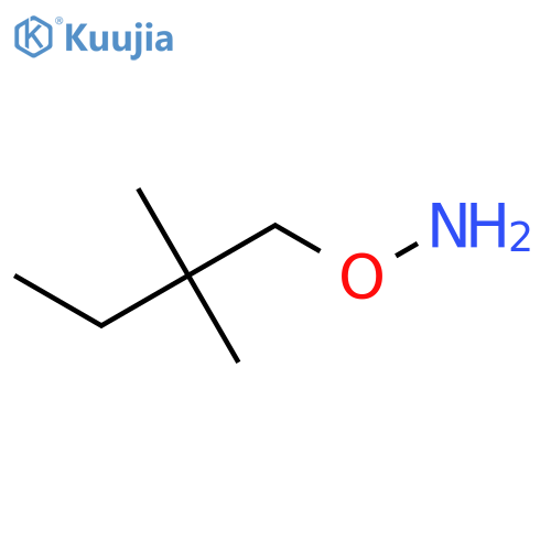O-(2,2-dimethylbutyl)hydroxylamine structure