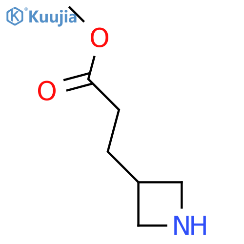 Methyl 3-(azetidin-3-yl)propanoate structure