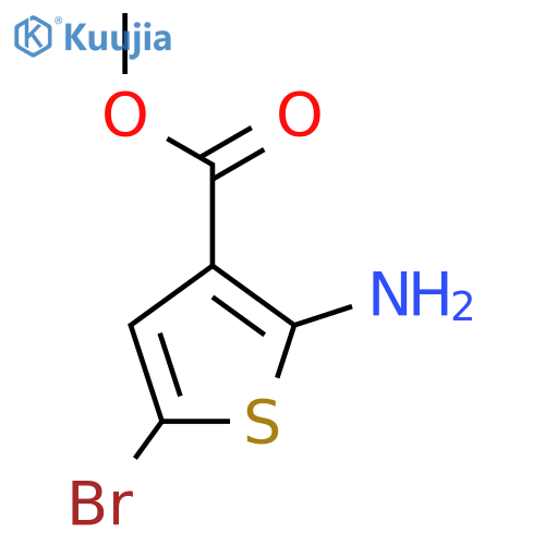 Methyl 2-amino-5-bromothiophene-3-carboxylate structure
