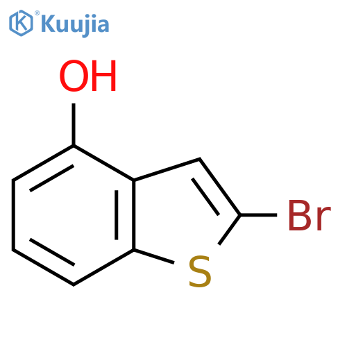 2-Bromo-1-benzothiophen-4-ol structure