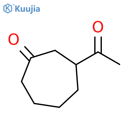 3-Acetyl-cycloheptanone structure