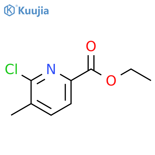 Ethyl 6-chloro-5-methylpicolinate structure