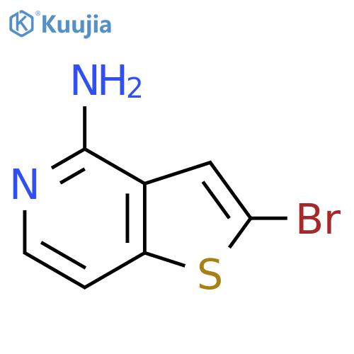 2-Bromothieno3,2-Cpyridin-4-amine structure