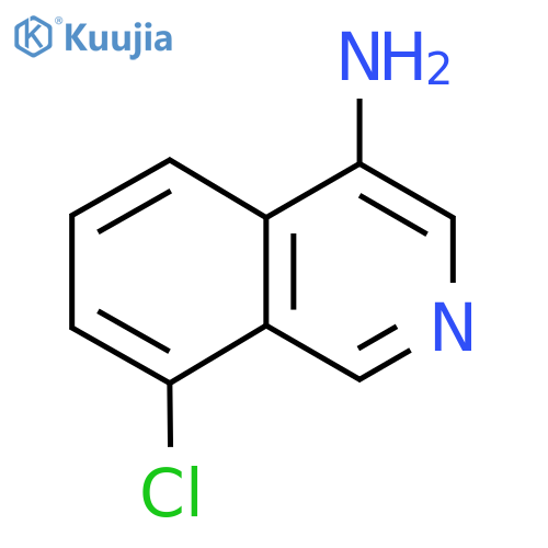 8-Chloroisoquinolin-4-amine structure
