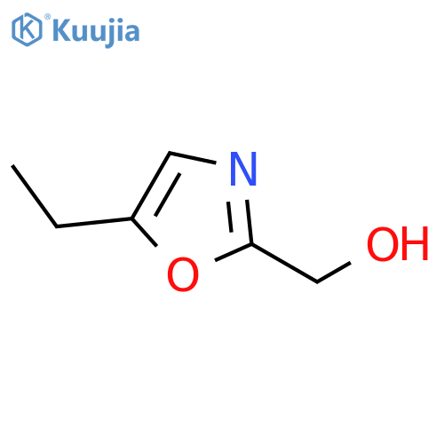 (5-ethyloxazol-2-yl)methanol structure