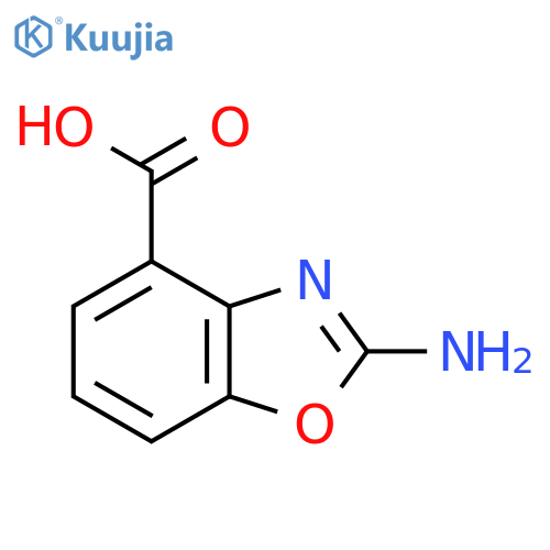 2-amino-1,3-benzoxazole-4-carboxylic acid structure