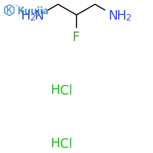 2-Fluoropropane-1,3-diamine dihydrochloride structure