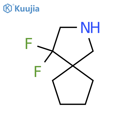 4,4-difluoro-2-azaspiro4.4nonane structure