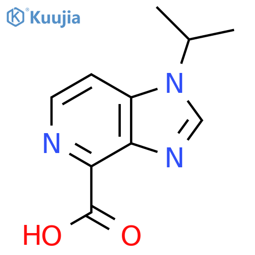 1H-Imidazo[4,5-c]pyridine-4-carboxylic acid, 1-(1-methylethyl)- structure