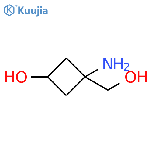 Cyclobutanemethanol, 1-amino-3-hydroxy- structure