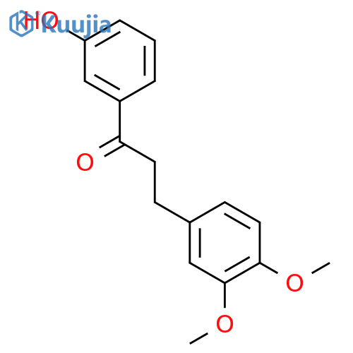 3-(3,4-Dimethoxyphenyl)-1-(3-hydroxyphenyl)propan-1-one structure