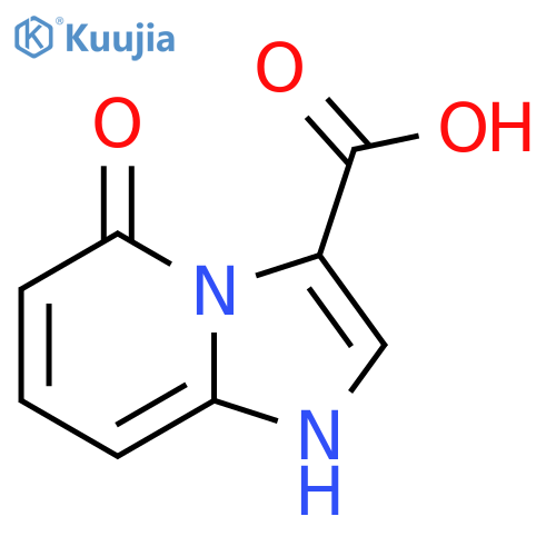 5-Hydroxyimidazo[1,2-a]pyridine-3-carboxylic acid structure