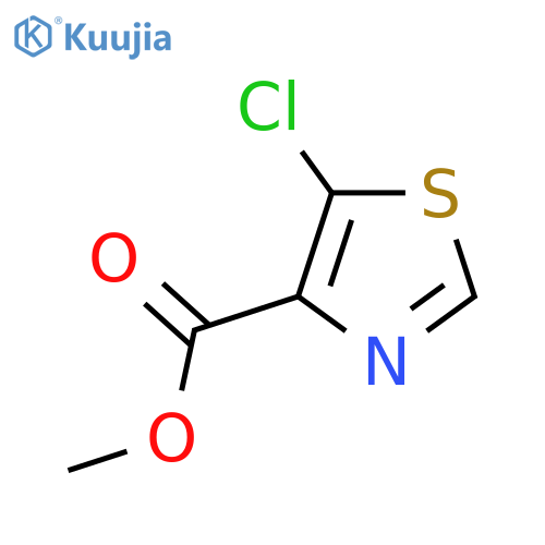 Methyl 5-chlorothiazole-4-carboxylate structure