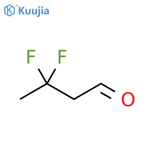 3,3-difluorobutanal structure