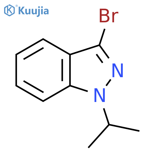 3-Bromo-1-isopropyl-1H-indazole structure