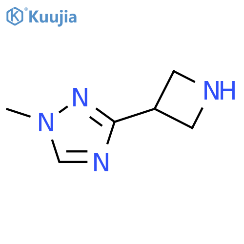 3-(Azetidin-3-yl)-1-methyl-1H-1,2,4-triazole structure