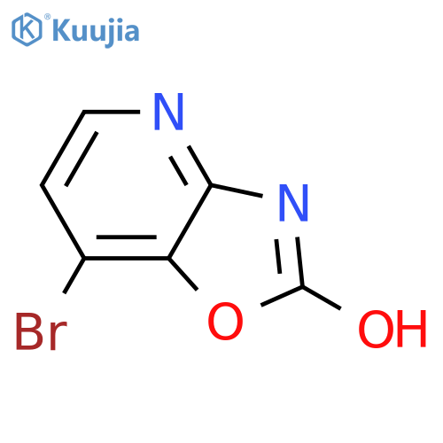 7-bromo-1,3oxazolo4,5-bpyridin-2-ol structure
