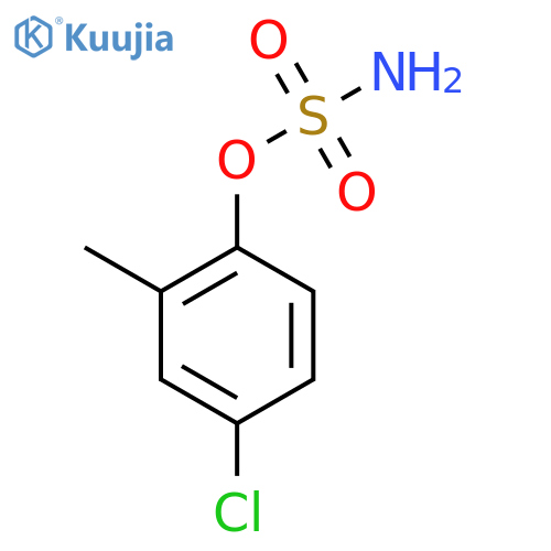 4-chloro-2-methylphenyl sulfamate structure