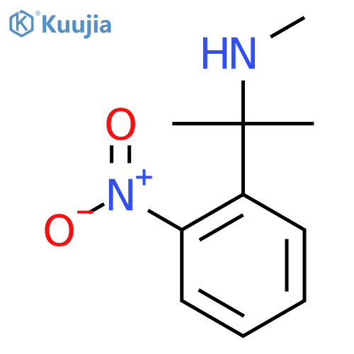 methyl2-(2-nitrophenyl)propan-2-ylamine structure