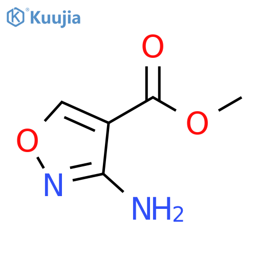 methyl 3-aminoisoxazole-4-carboxylate structure