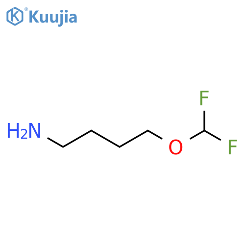 4-(DIFLUOROMETHOXY)BUTAN-1-AMINE structure