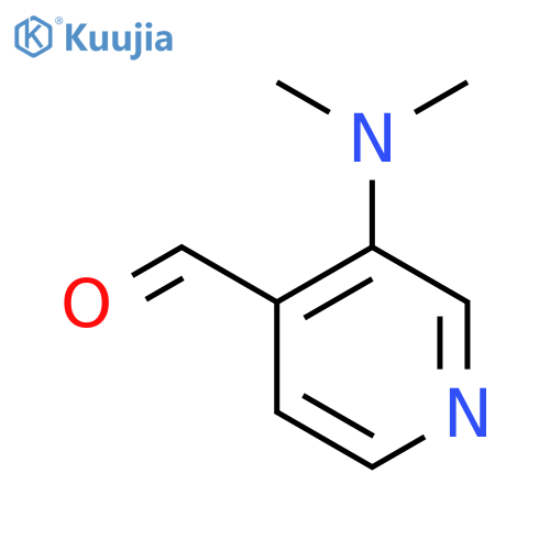 3-(Dimethylamino)isonicotinaldehyde structure