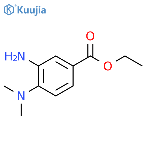 Ethyl 3-amino-4-(dimethylamino)benzoate structure