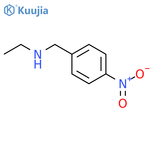 Ethyl-(4-nitro-benzyl)-amine structure