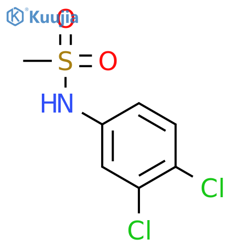 Methanesulfonamide, N-(3,4-dichlorophenyl)- structure