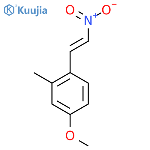 4-methoxy-2-methyl-1-(2-nitroethenyl)benzene structure