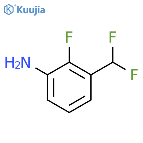 3-(Difluoromethyl)-2-fluoroaniline structure